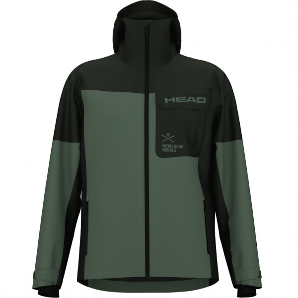 Head Skiwear Homme Veste de ski RACE NOVA noir thyme