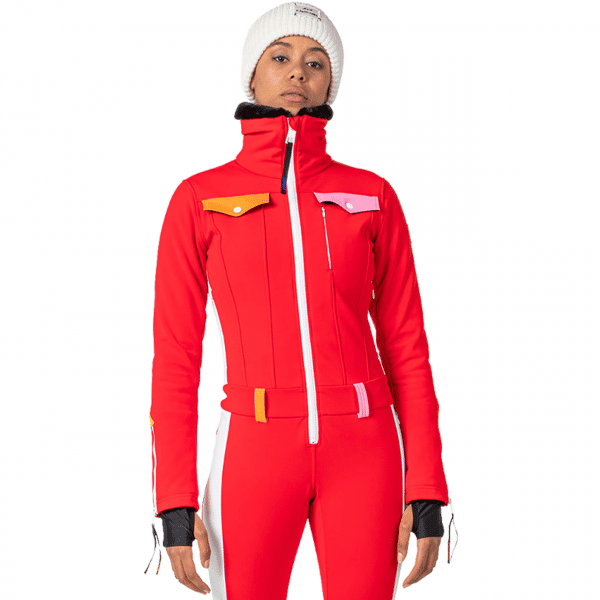 Rossignol Skiwear JCC Femme Combinaison de ski SUBLIM rouge Rossignol Vetements de ski pour femmes Rossignol Vetements de ski Rossignol R Marques XSPO FR