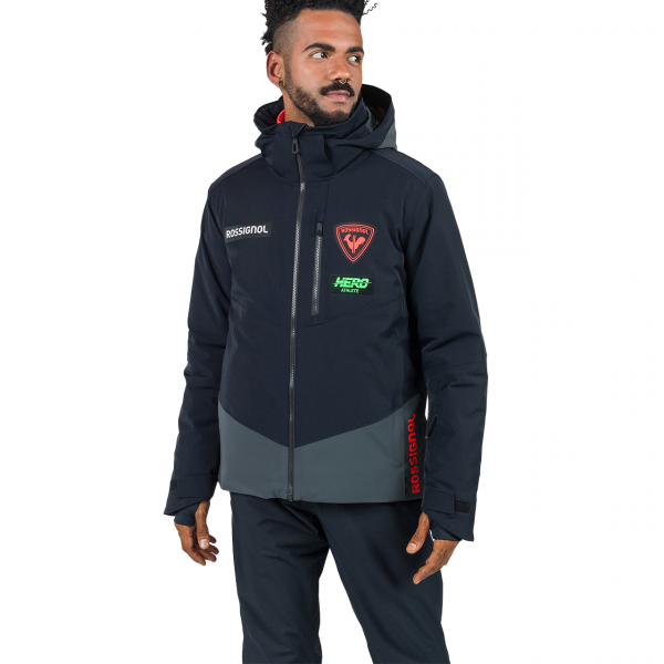 Rossignol Skiwear Homme Veste de ski HERO BLACKSIDE noir